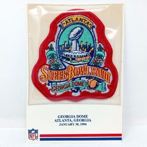 SUPER BOWL XXVIII Dallas Cowboys Buffalo Bills NFL Patch Emmitt Smith MVP